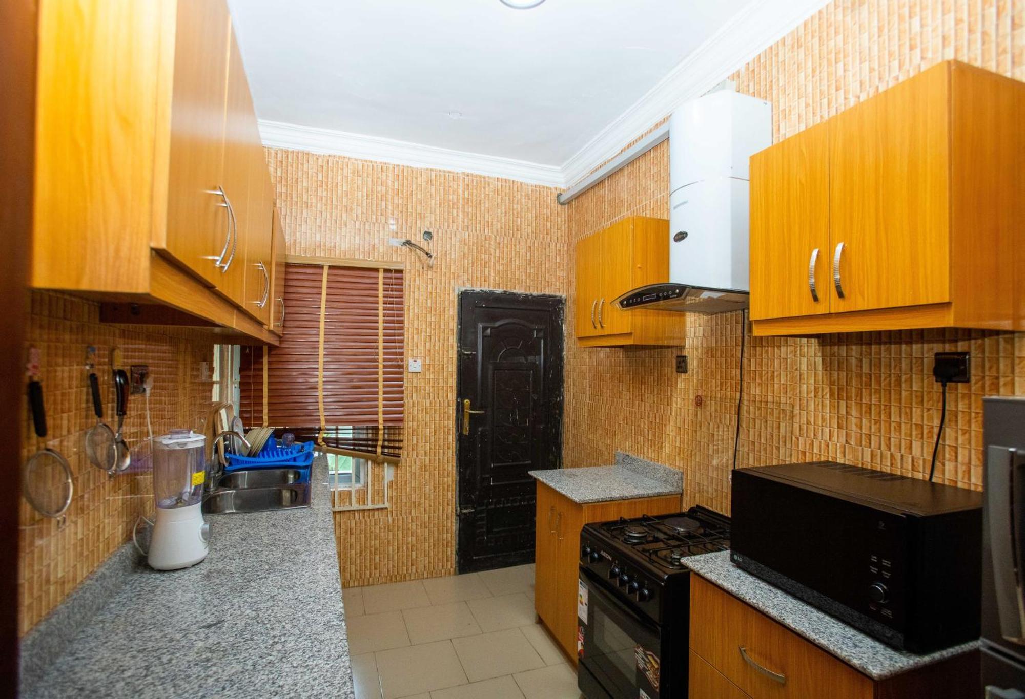 Topfun Apartment Ibadan Bagian luar foto